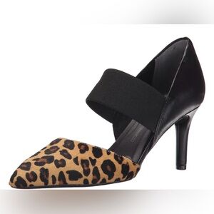 Rockport Leopard and Black Heels